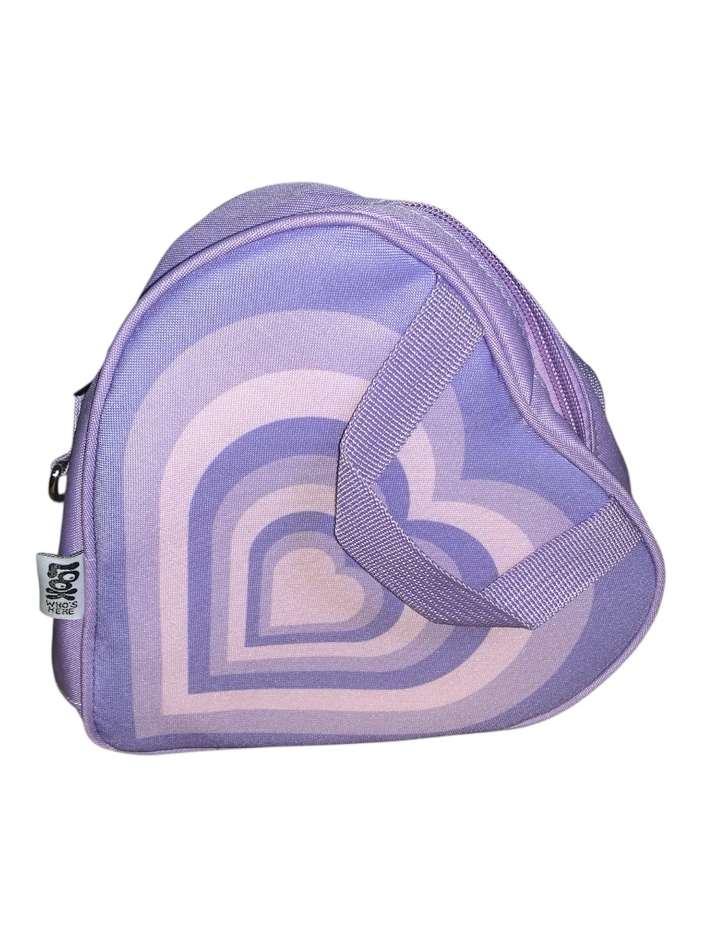 Look Who’s Here Purple Purse Bag